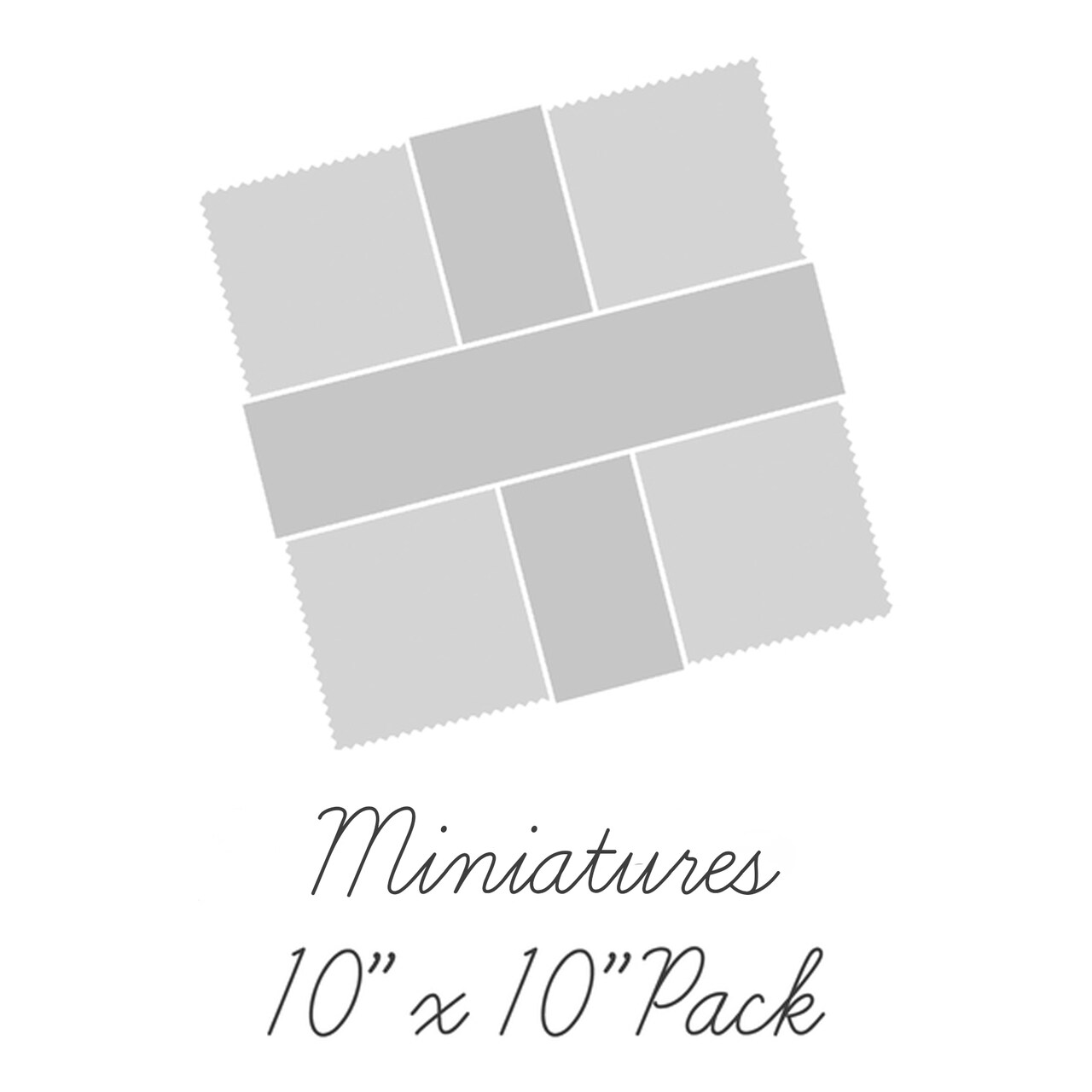 Miniatures 10" Square Pack (Layer Cake) by Whistler Studios for Windham (CP10MINI-X)